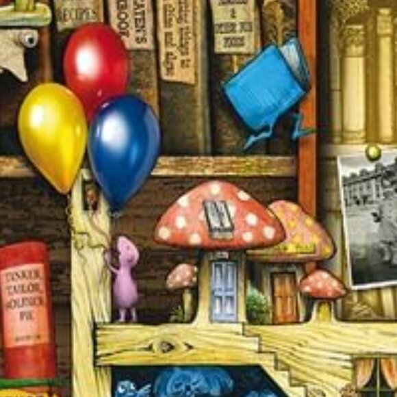 New sealed Ravensburger 1000pcs Adult Puzzle - The Bizare Bookshop 2 - Picture 8 of 16